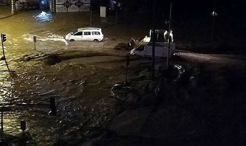 Antalya'da Sel Felaketi
