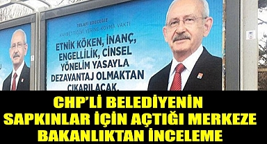 CHP'Lİ NİLÜFER BELEDİYESİNE LGBT SORUŞTURMASI