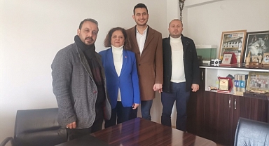CHP İl Başkanı’ndan Haber Sitemizin Bürosuna Ziyaret