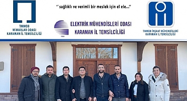 TMMOB KARAMAN TEMSİLCİLİKLERİNDEN BİRLİKTELİK AÇIKLAMASI