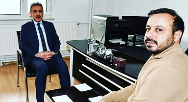 Vali Tuncay Akkoyun'dan Haber Büromuza Ziyaret