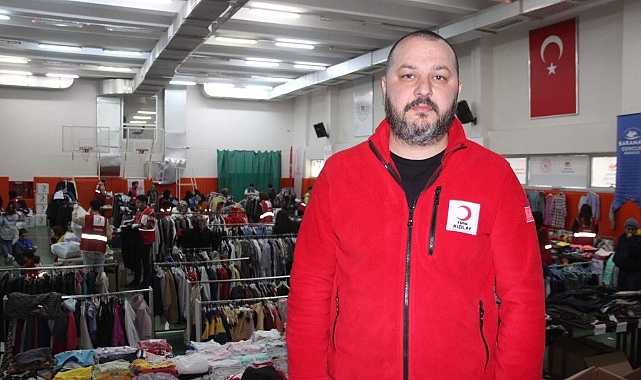 Karaman’da Kızılay butik mağazası depremzedelerin ihtiyaçlarını karşılıyor