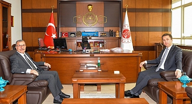 REKTÖR GAVGALI'DAN BAŞSAVCI VE ADALET KOMİSYONU BAŞKANI'NA İADE-İ ZİYARET