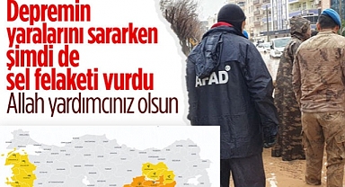 Şanlıurfa ve Adıyaman sele teslim! 5 kişi hayatını kaybetti, 2 itfaiye eri ve 4 vatandaş ise aranıyor