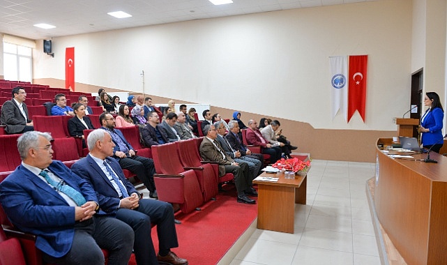 ÜNİVERSİTE-SANAYİ İŞ BİRLİĞİ TOPLANTISI YAPILDI