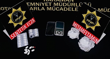 Karaman'da uyuşturucudan 1 kişi tutuklandı