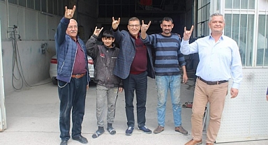 Sanayi Esnafından Atilla Zorlu'yu Büyük İlgi