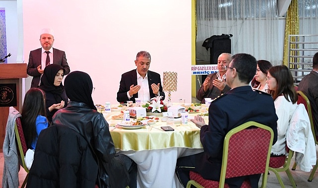 Vali Akkoyun, Şehit Aileleri, Gaziler ve Aileleri ile İftarda Bir Araya Geldi