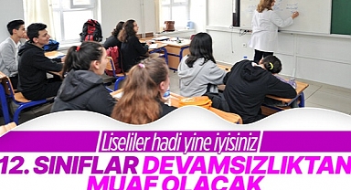 12'nci sınıf öğrencileri için devamsızlık kararı