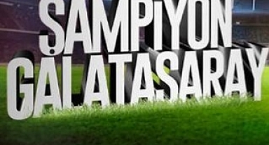 2022-2023 sezonunu şampiyonu Galatasaray