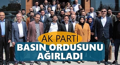 AK Parti 1 Mayıs İşçi Bayramında Karaman Basın Emekçileri ile Bir Araya Geldi
