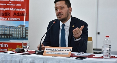 ESER: HESAPSIZ VAATLERLE DEĞİL; EMEKLERLE ESERLERLE AYAĞIMIZI YERE BASARAK YÜRÜYORUZ.