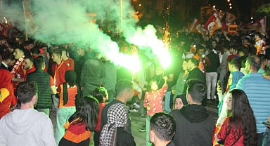 Galatasaray’ın şampiyonluğu Taraftarlar tarafından Karaman’da coşkuyla kutlandı