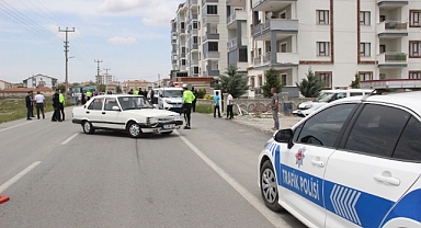 Karaman’da otomobilin çarptığı 7 yaşındaki çocuk yaralandı
