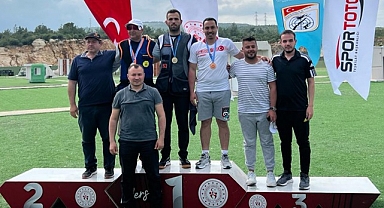 Karaman Gençlik ve Spor Kulübü atıcılık takımı madalya ile döndü