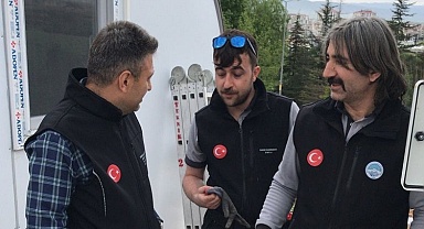 Kayseri'den Elbistan'a 100 konteyner