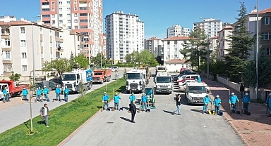 Kayseri Kocasinan'dan bahar temizliği