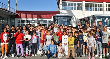 KMÜ’NÜN ‘HAYDİ GEL SPOR YAPALIM’ PROJESİNE YÜZLERCE ÇOCUK KATILDI