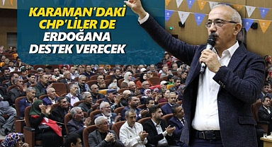 Lütfi Elvan’a Karaman’da Halka Seslendi