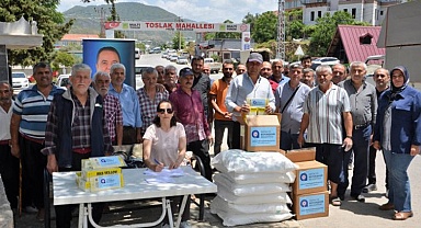 Antalyalı Çiftçilere kalkınma desteği