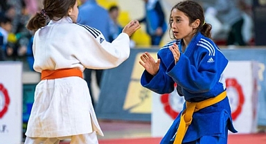 Karamanlı minik judocu Leyla Abanuz Türkiye Üçüncüsü