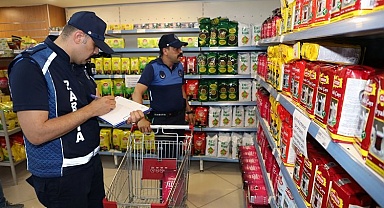 Kayseri Talas'ta marketlere denetim