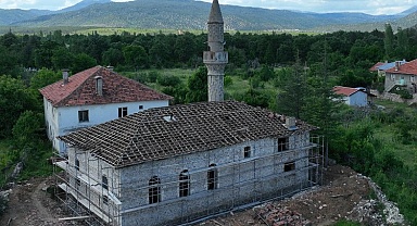 Konya 120 yıllık camiyi restore ediyor