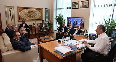 Memduh Büyükkılıç'tan Özhaseki'ye ziyaret