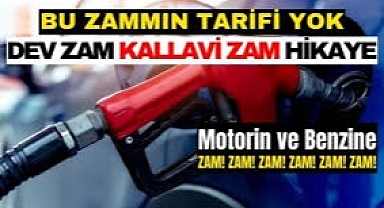 Bu Zam'ın tarifi yok! Benzin, LPG ve Motorine büyük ÖTV zammı
