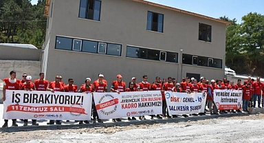 Genel-İş Balıkesir’de iş yavaşlattı