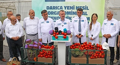 Kocaeli’de sebze ve meyveler topraksız tarımla yetiştiriliyor