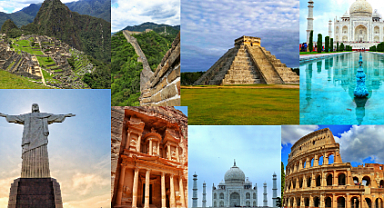 WHERE ARE THE Seven Wonders of the World?