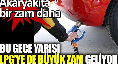 2 lira birden artacak olan Oto gazın litresi 16 lirayı aşacak.