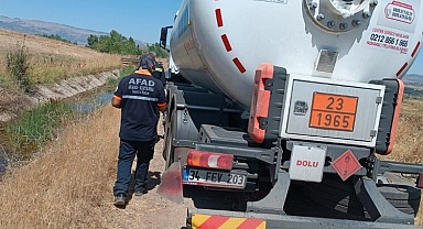 Bingöl’de LPG yüklü tankerinde gaz sızıntısı harekete geçirdi!