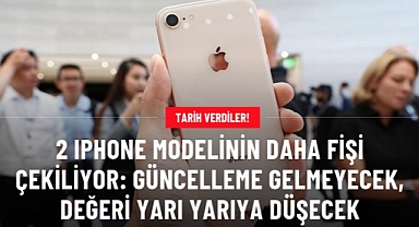 iPhone'UN 2 MODELİNE GÜNCELLEME YAPILAMAYACAK