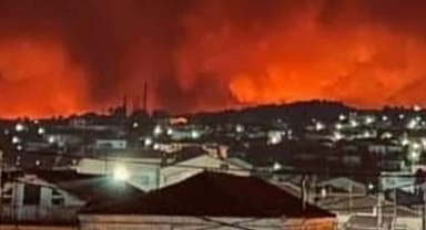 Batı Trakya'daki yangınlar Edirne’yi tehdit ediyor