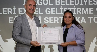 Bursa İnegöl'de hizmet içi eğitimde sertifikalandılar