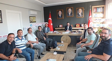 Gazetecilerden Başkan Gözel'e Hayırlı Olsun Ziyareti