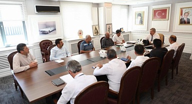 Kayseri Melikgazi'de muhtarlarla doğal gaz buluşması