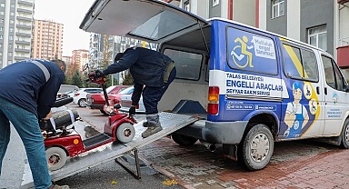 Kayseri Talas hizmette 'engel' tanımıyor