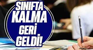 Liselerde 50 ortalama ile sınıf geçme uygulamasına son verildi.