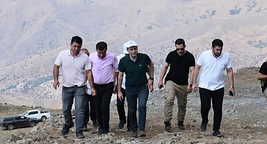 Mereto Dağı'nın zirvesine yol açılıyor