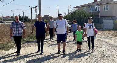 Saray Belediyesi’nden 'Arabasız' farkındalık