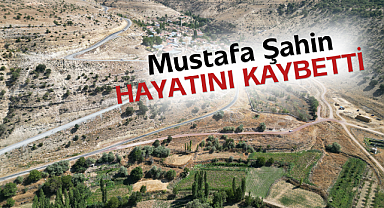 TALİHSİZ ADAMI ÖLÜM BAHÇESİNDE YAKALADI