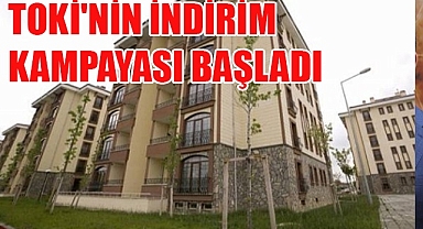 TOKİ'nin indirim kampanyası başladı