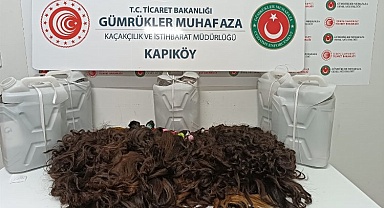 Kapıköy Gümrüğü'nde 'saç' operasyonu