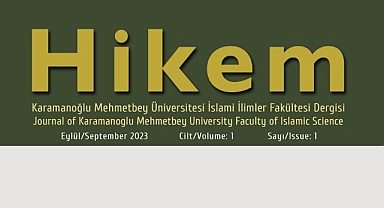 KMÜ İSLAMİ İLİMLER FAKÜLTESİNDEN AKADEMİK DERGİ