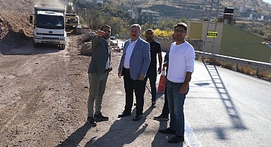 Kayseri Melikgazi'de yeni yollar trafiği azaltıyor