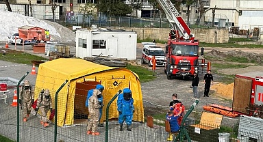 Kocaeli'den AFAD’ın tatbikatına destek