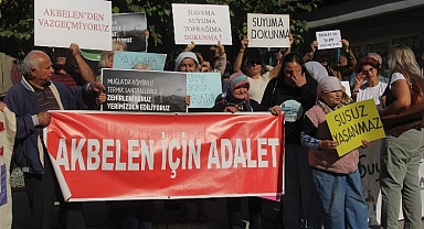 Muğla’da DSİ önünde 'su hakkı' talebi